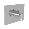 Newport Brass Joffrey(R): 3/4" Square Thermostatic Trim Plate with Handle
