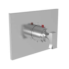 Newport Brass Joffrey(R): 3/4" Square Thermostatic Trim Plate with Handle
