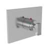 Newport Brass Joffrey(R): 3/4" Square Thermostatic Trim Plate with Handle