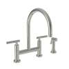 Newport Brass Muncy: Kitchen Bridge Faucet with Side Spray