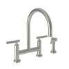 Newport Brass Muncy: Kitchen Bridge Faucet with Side Spray
