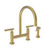 Newport Brass Muncy: Kitchen Bridge Faucet with Side Spray