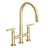 Newport Brass Muncy: Kitchen Bridge Pull-Down Faucet