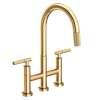 Newport Brass Muncy: Kitchen Bridge Pull-Down Faucet