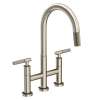 Newport Brass Muncy: Kitchen Bridge Pull-Down Faucet