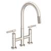Newport Brass Muncy: Kitchen Bridge Pull-Down Faucet