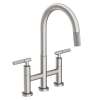Newport Brass Muncy: Kitchen Bridge Pull-Down Faucet