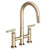 Newport Brass Muncy: Kitchen Bridge Pull-Down Faucet