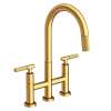 Newport Brass Muncy: Kitchen Bridge Pull-Down Faucet