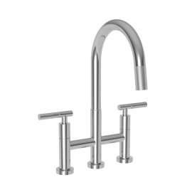 Newport Brass Muncy: Kitchen Bridge Pull-Down Faucet