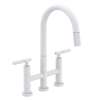 Newport Brass Muncy: Kitchen Bridge Pull-Down Faucet