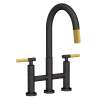 Newport Brass Muncy: Kitchen Bridge Pull-Down Faucet