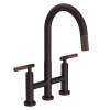 Newport Brass Muncy: Kitchen Bridge Pull-Down Faucet
