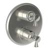 Newport Brass Vander: 1/2" Round Thermostatic Trim Plate with Handle