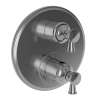 Newport Brass Vander: 1/2" Round Thermostatic Trim Plate with Handle