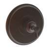 Newport Brass Vander: 3/4" Round Thermostatic Trim Plate with Handle