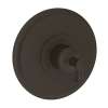 Newport Brass Vander: 3/4" Round Thermostatic Trim Plate with Handle