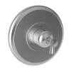 Newport Brass Vander: 3/4" Round Thermostatic Trim Plate with Handle