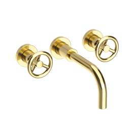Newport Brass East Linear(R): Wall Mount Lavatory Faucet