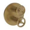 Newport Brass East Linear(R): 1/2" Round Thermostatic Trim Plate with Handle