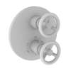 Newport Brass East Linear(R): 1/2" Round Thermostatic Trim Plate with Handle