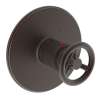 Newport Brass East Linear(R): 3/4" Round Thermostatic Trim Plate with Handle