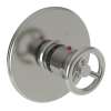 Newport Brass East Linear(R): 3/4" Round Thermostatic Trim Plate with Handle