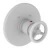 Newport Brass East Linear(R): 3/4" Round Thermostatic Trim Plate with Handle