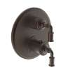 Newport Brass Taft: 1/2" Round Thermostatic Trim Plate with Handle