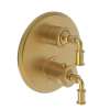 Newport Brass Taft: 1/2" Round Thermostatic Trim Plate with Handle