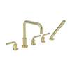 Newport Brass Taft: Roman Tub Faucet with Hand Shower