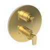 Newport Brass Dorrance(R): 1/2" Round Thermostatic Trim Plate with Handle