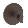Newport Brass Dorrance(R): 3/4" Round Thermostatic Trim Plate with Handle