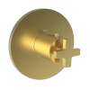 Newport Brass Dorrance(R): 3/4" Round Thermostatic Trim Plate with Handle