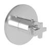 Newport Brass Dorrance(R): 3/4" Round Thermostatic Trim Plate with Handle
