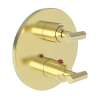 Newport Brass Pavani: 1/2" Round Thermostatic Trim Plate with Handle