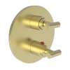 Newport Brass Pavani: 1/2" Round Thermostatic Trim Plate with Handle