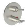 Newport Brass Pavani: 1/2" Round Thermostatic Trim Plate with Handle
