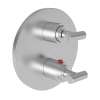 Newport Brass Pavani: 1/2" Round Thermostatic Trim Plate with Handle