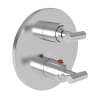 Newport Brass Pavani: 1/2" Round Thermostatic Trim Plate with Handle