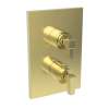 Newport Brass Malvina(R): 1/2" Square Thermostatic Trim Plate with Handle