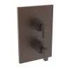 Newport Brass Malvina(R): 1/2" Square Thermostatic Trim Plate with Handle