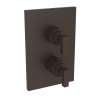 Newport Brass Malvina(R): 1/2" Square Thermostatic Trim Plate with Handle