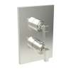 Newport Brass Malvina(R): 1/2" Square Thermostatic Trim Plate with Handle
