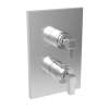 Newport Brass Malvina(R): 1/2" Square Thermostatic Trim Plate with Handle