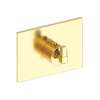 Newport Brass Malvina(R): 3/4" Square Thermostatic Trim Plate with Handle
