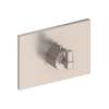 Newport Brass Malvina(R): 3/4" Square Thermostatic Trim Plate with Handle