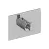 Newport Brass Malvina(R): 3/4" Square Thermostatic Trim Plate with Handle