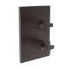 Newport Brass Malvina(R): 1/2" Square Thermostatic Trim Plate with Handle