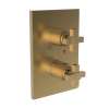 Newport Brass Malvina(R): 1/2" Square Thermostatic Trim Plate with Handle